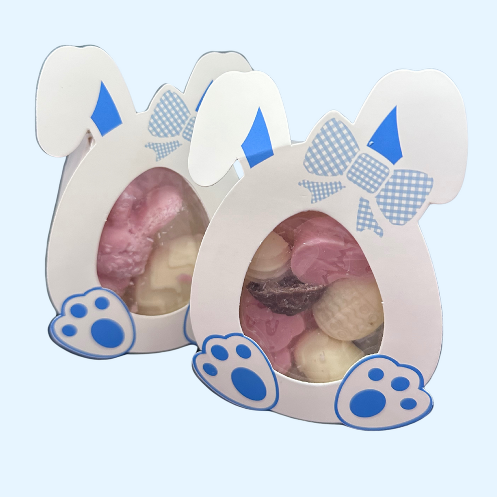 BUNNY BOX DOGGY EASTER EGGS.