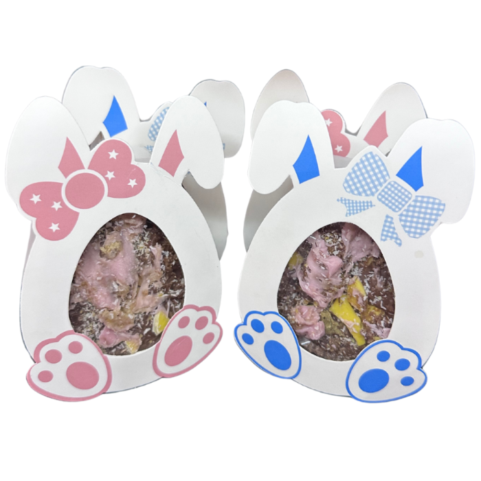 BUNNY BOX DOGGY EASTER EGGS.