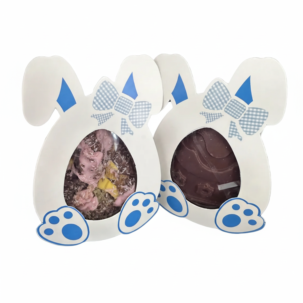BUNNY BOX DOGGY EASTER EGGS.